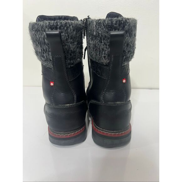 NexGrip Ice Ruby 3.0 Waterproof Boots Black Sz 8 Ice Melt Leather - Picture 9 of 15